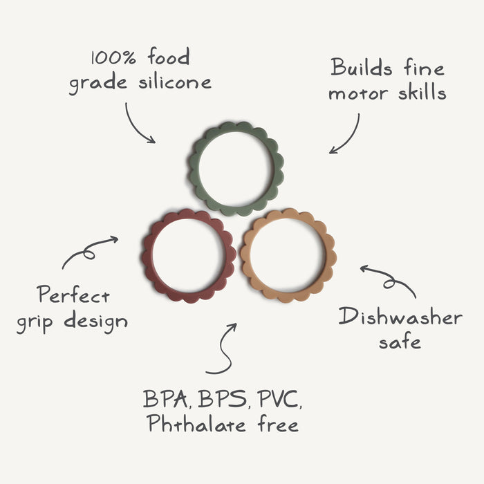 Flower Teether Bracelet - Nature Baby Outfitter