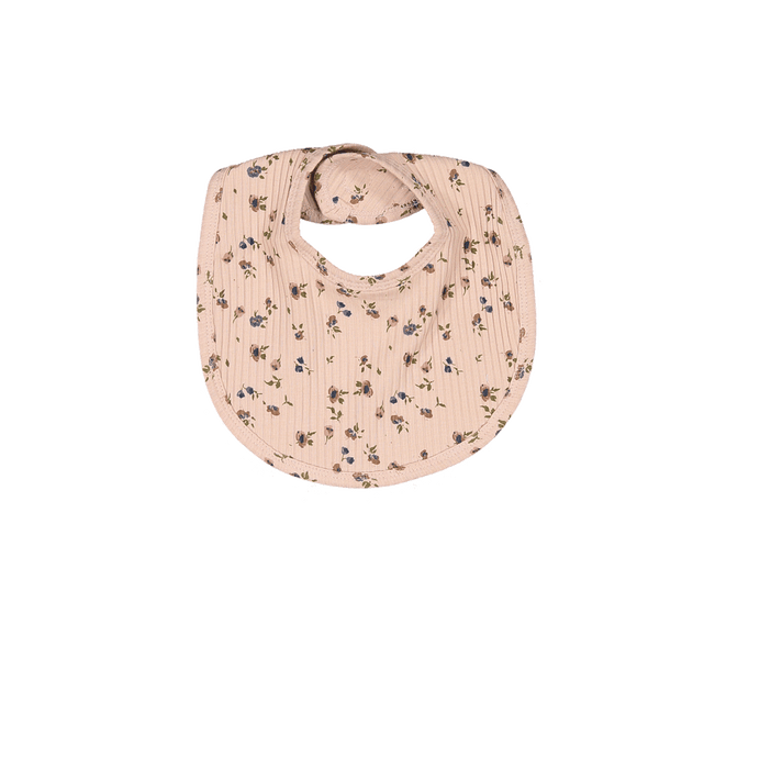 The Printed Bib - Floral Blush