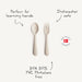 Dinnerware Fork and Spoon Set - Nature Baby Outfitter
