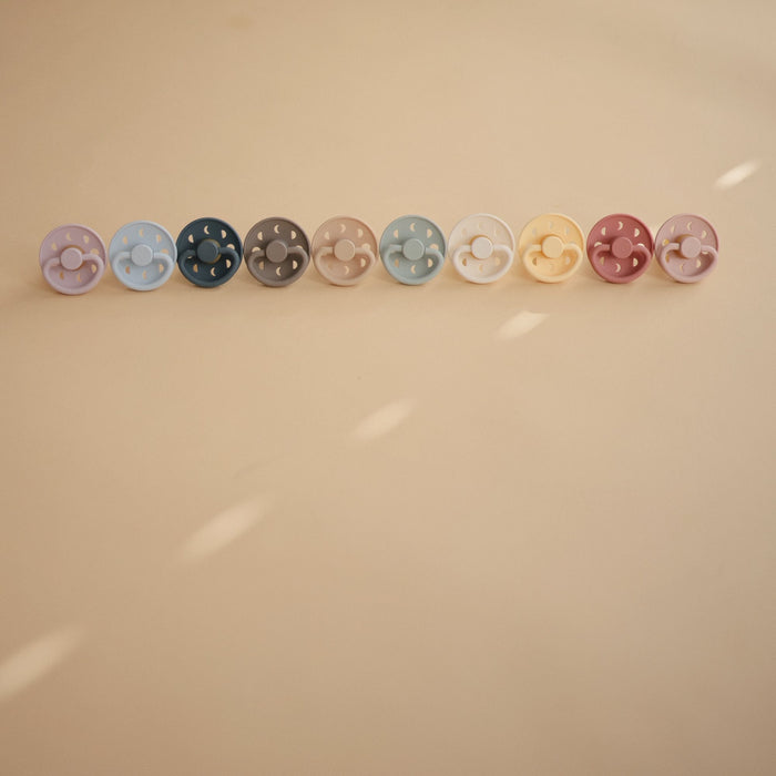 FRIGG Moon Silicone Pacifier 2-Pack - Nature Baby Outfitter