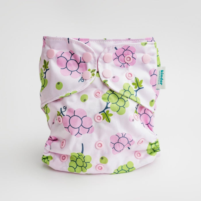 Food: Essentials Pocket Cloth Diaper with Athletic Wicking Jersey, Grows with your Baby