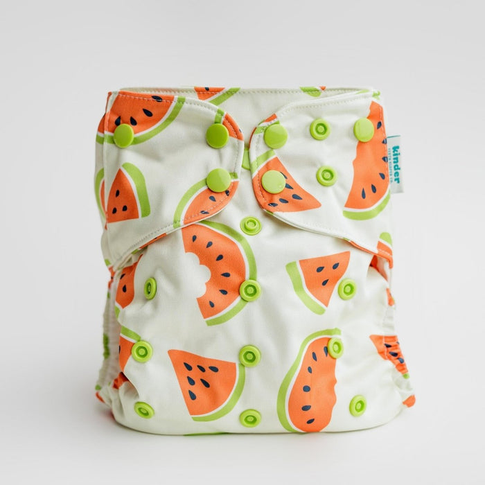 Food: Essentials Pocket Cloth Diaper with Athletic Wicking Jersey, Grows with your Baby