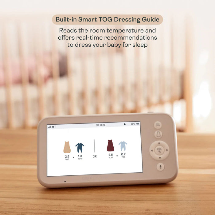 ergoPOUCH Drift Home Baby Monitor & Smart TOG Guide