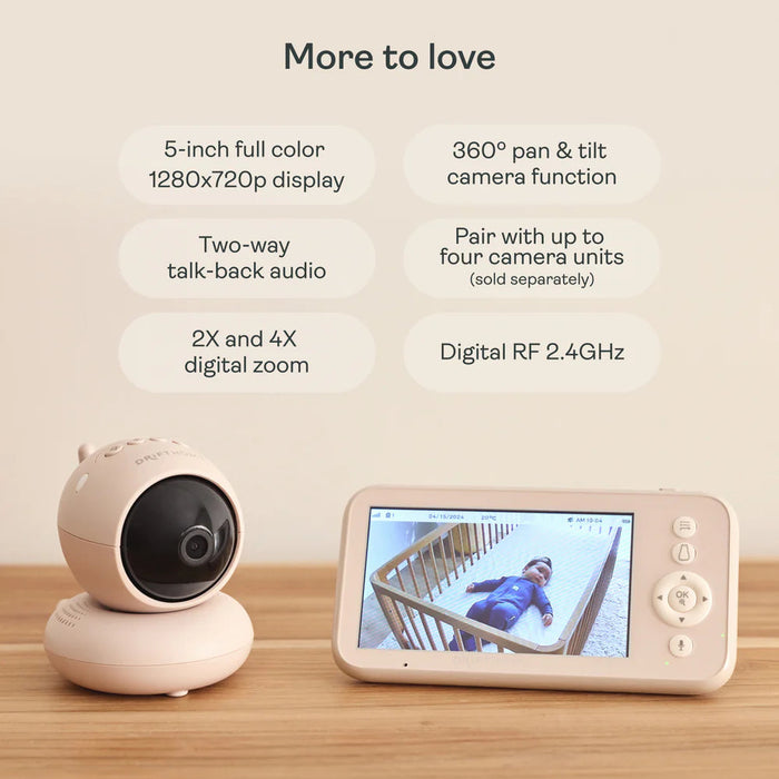 ergoPOUCH Drift Home Baby Monitor & Smart TOG Guide