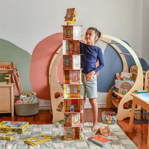 Giant Rhino Hero XXL Stacking Cards Game - Nature Baby Outfitter