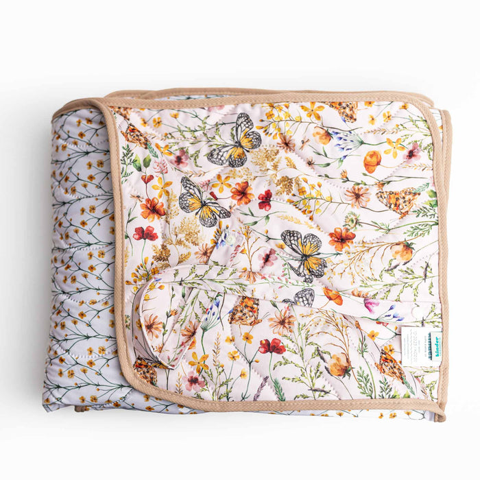 Anywhere Adventure Play Mat, Featuring Quilted Wipeable Machine Washable Fabric
