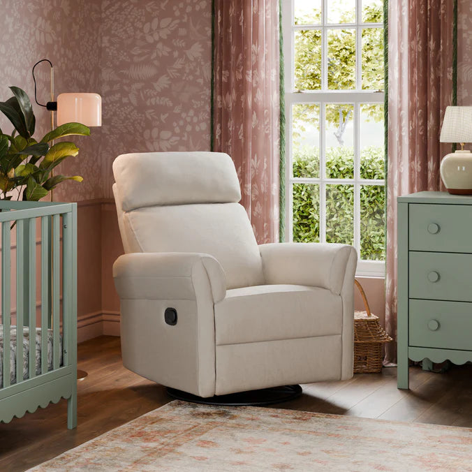 Suzy Flex Recliner and Swivel Glider with Adjustable Headrest & Armrests