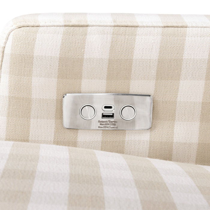 Namesake Crewe Electronic Recliner and Swivel Glider