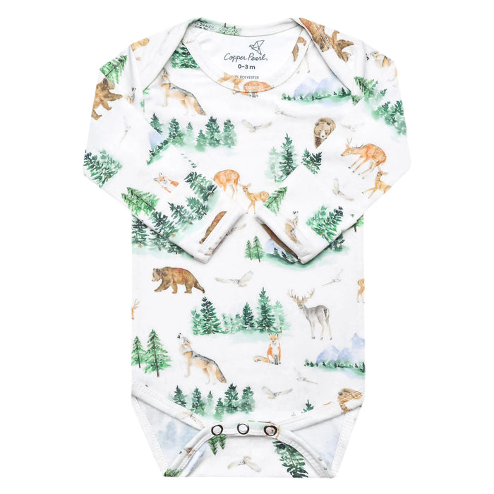 Grayson Long Sleeve Bodysuit - Nature Baby Outfitter