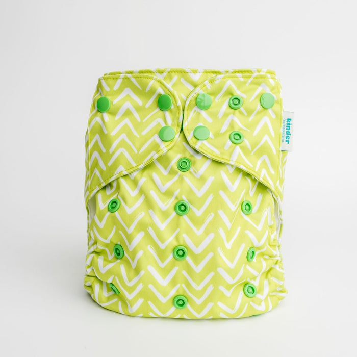 Abstract: Essentials Pocket Cloth Diaper with Athletic Wicking Jersey, Grows with your Baby