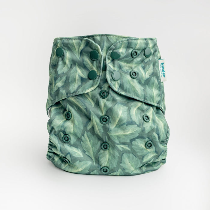 Nature: Essentials Pocket Cloth Diaper with Athletic Wicking Jersey, Grows with your Baby