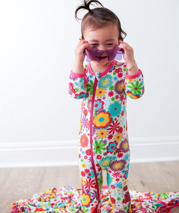 Groovy Bloom Footie