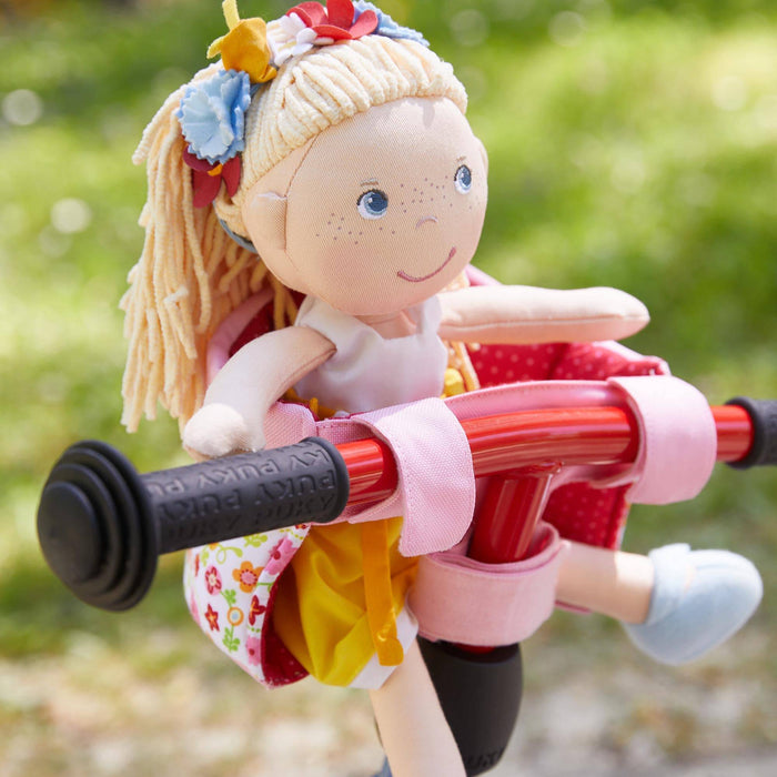 Soft Doll's Bike Seat Flower Meadow - Nature Baby Outfitter