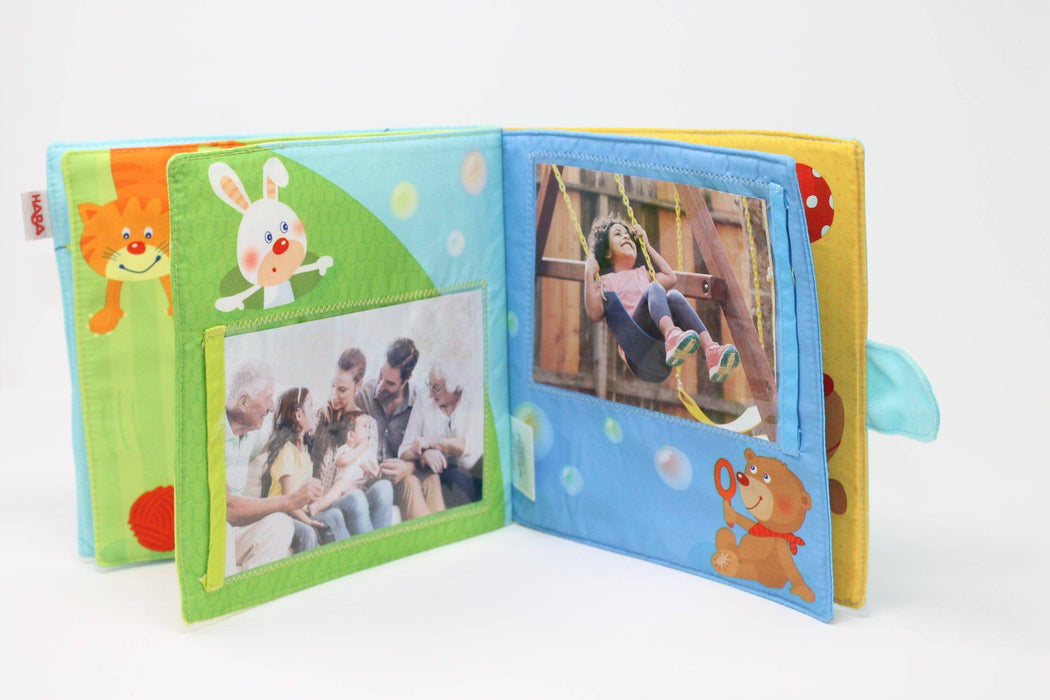Playmates Soft Fabric Baby Photo Album - Nature Baby Outfitter