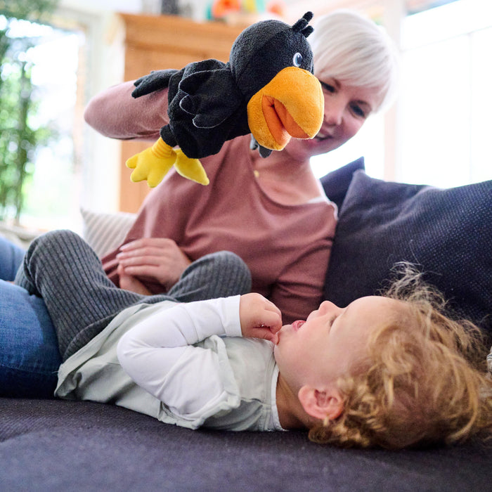 Theo the Raven Glove Puppet - Nature Baby Outfitter