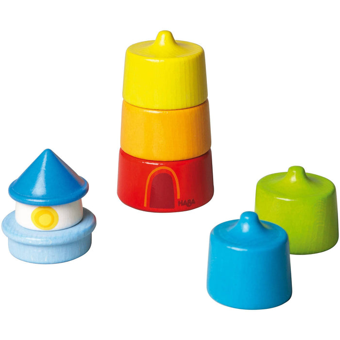Lighthouse Wooden Rainbow Stacker - Nature Baby Outfitter