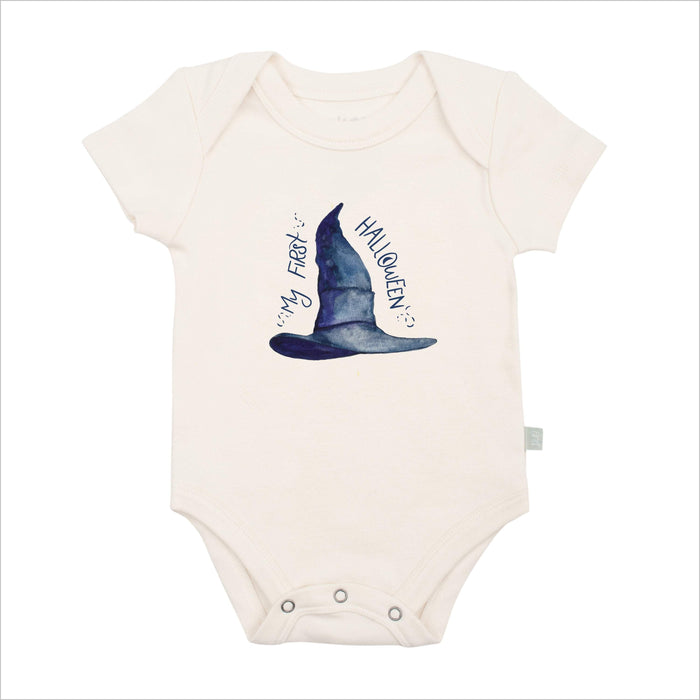 graphic bodysuit | my first halloween hat