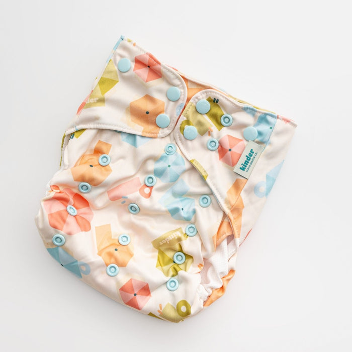 Reusable Swim Diapers with Athletic Wicking Jersey (7-60lbs)