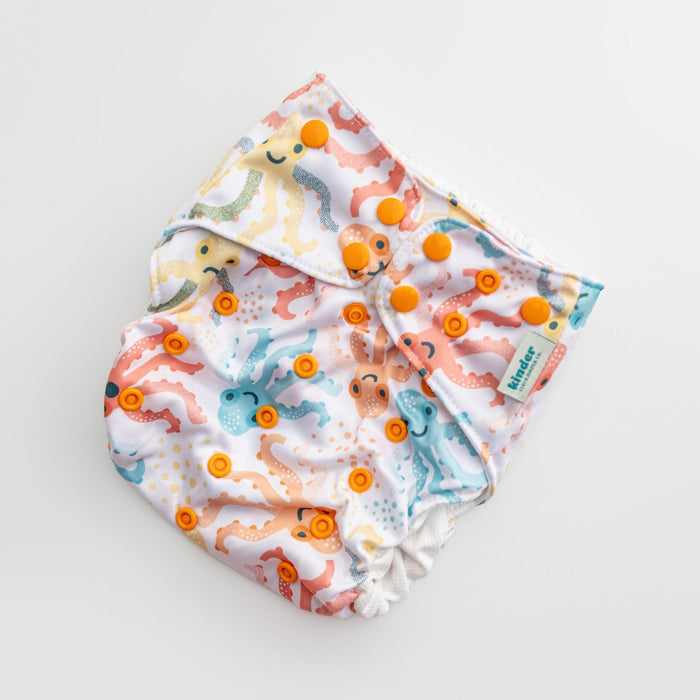 Reusable Swim Diapers with Athletic Wicking Jersey (7-60lbs)