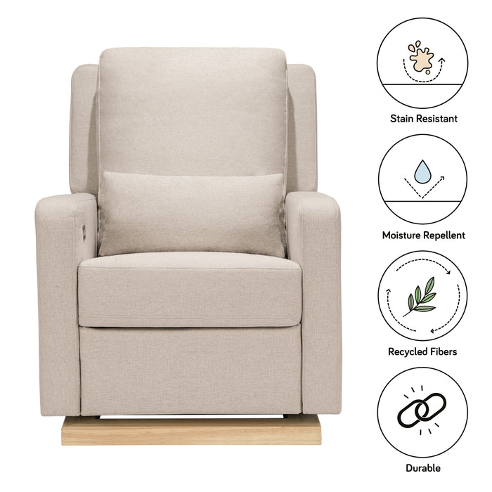 Babyletto Sigi Electronic Recliner and Glider with USB Port