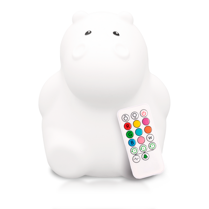 LumiPets® Honey the Hippo- Children's Touch Night Light - Nature Baby Outfitter