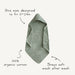 Organic Cotton Baby Hooded Towel - Nature Baby Outfitter