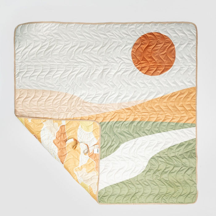 Anywhere Adventure Play Mat, Featuring Quilted Wipeable Machine Washable Fabric