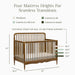 Namesake Liberty 4-in-1 Convertible Spindle Crib - Nature Baby Outfitter