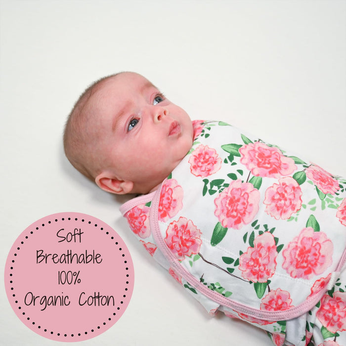 Live Life in Full Bloom Swaddle Sack