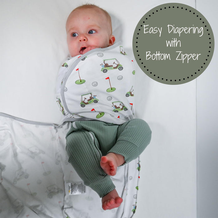 Golf A Round Swaddle Sack