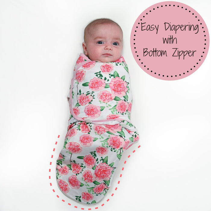 Live Life in Full Bloom Swaddle Sack