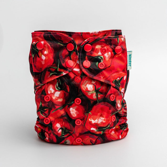 Food: Essentials Pocket Cloth Diaper with Athletic Wicking Jersey, Grows with your Baby
