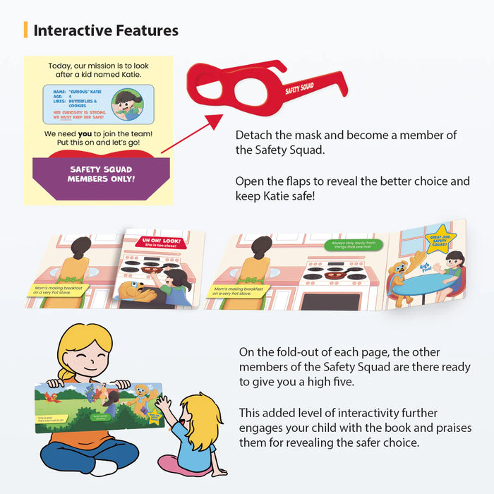 The Safety Squad - Interactive Act! Board Book