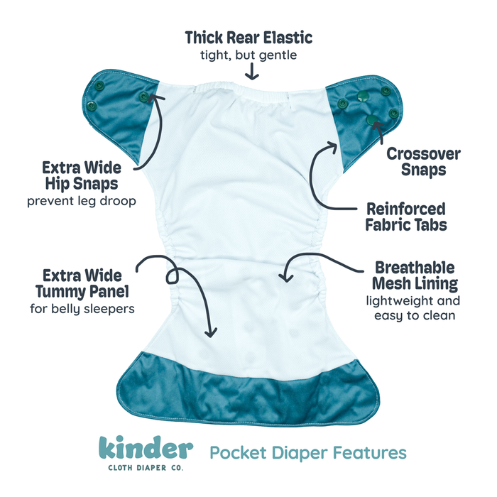 Pride Mini Collection: Essentials Pocket Cloth Diaper and More