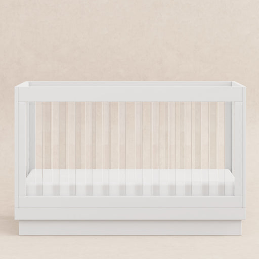 Babyletto Harlow Acrylic 3-in-1 Convertible Crib with Toddler Bed Conversion Kit - Nature Baby Outfitter
