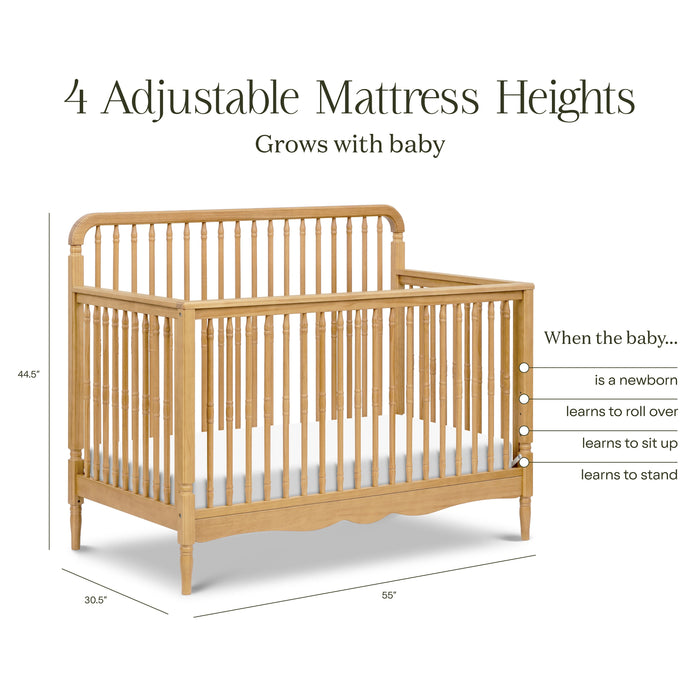 Namesake Liberty 4-in-1 Convertible Spindle Crib - Nature Baby Outfitter
