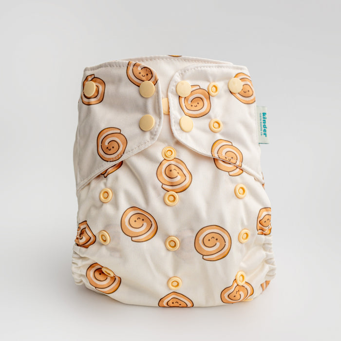 Food: Essentials Pocket Cloth Diaper with Athletic Wicking Jersey, Grows with your Baby