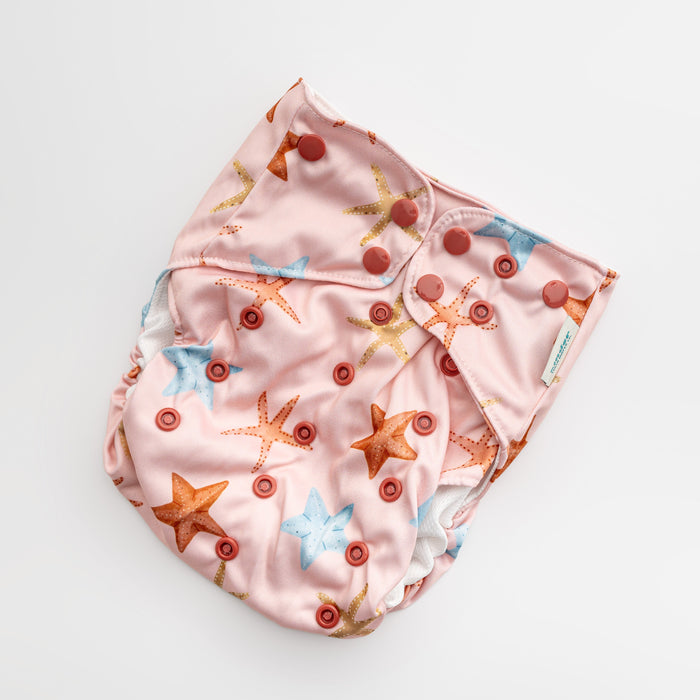 Reusable Swim Diapers with Athletic Wicking Jersey (7-60lbs)