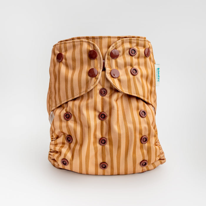 Abstract: Essentials Pocket Cloth Diaper with Athletic Wicking Jersey, Grows with your Baby