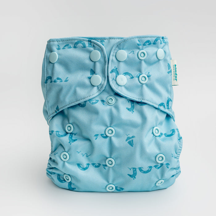 Fantasy: Essentials Pocket Cloth Diaper with Athletic Wicking Jersey, Grows with your Baby