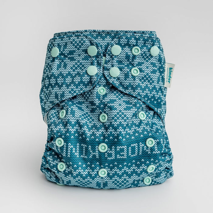 Abstract: Essentials Pocket Cloth Diaper with Athletic Wicking Jersey, Grows with your Baby