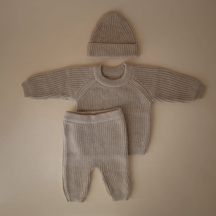 Chunky Knit Sweater - Nature Baby Outfitter