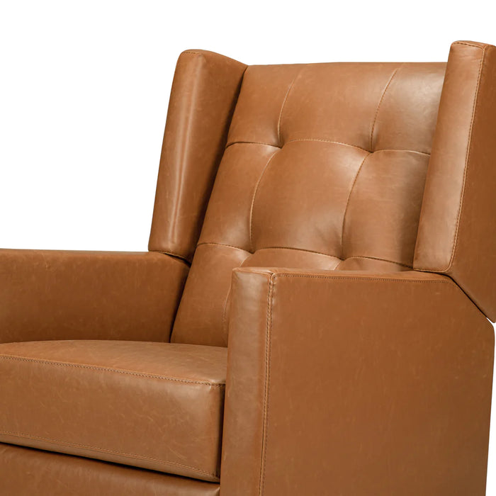 Maddox Recliner and Swivel Glider in Vegan Leather