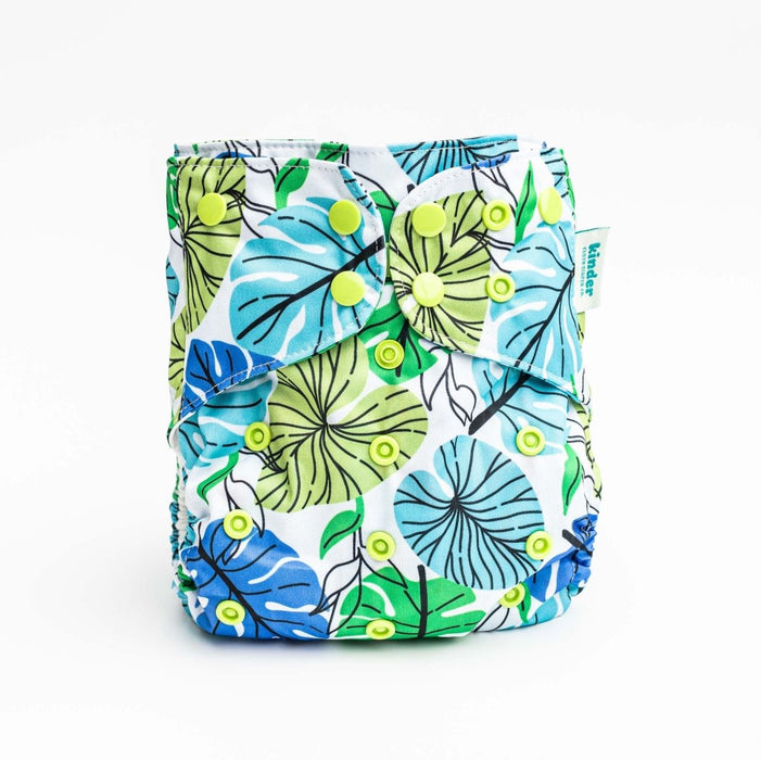 Nature: Essentials Pocket Cloth Diaper with Athletic Wicking Jersey, Grows with your Baby