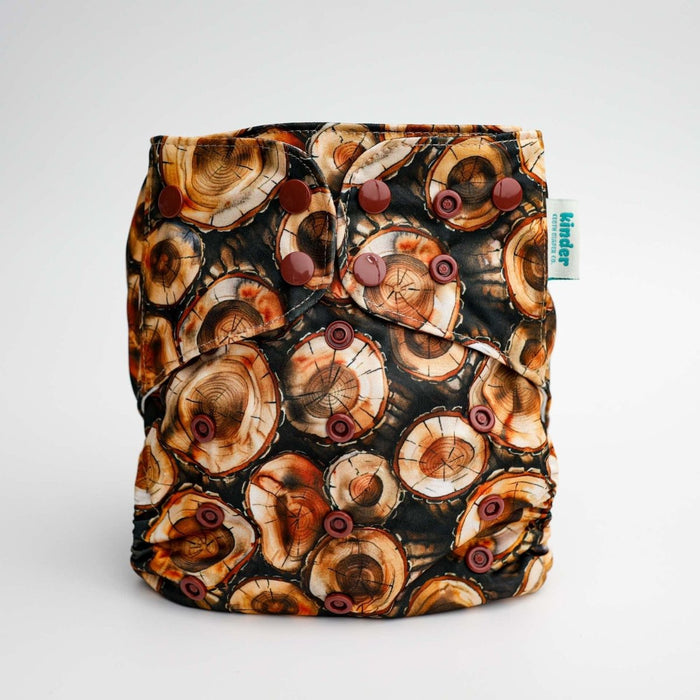 Nature: Essentials Pocket Cloth Diaper with Athletic Wicking Jersey, Grows with your Baby