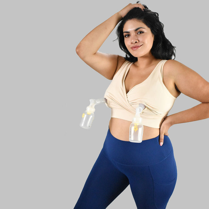 Everyday Luxe® 3.0 Nursing & Hands-Free Pumping Bra - Nature Baby Outfitter