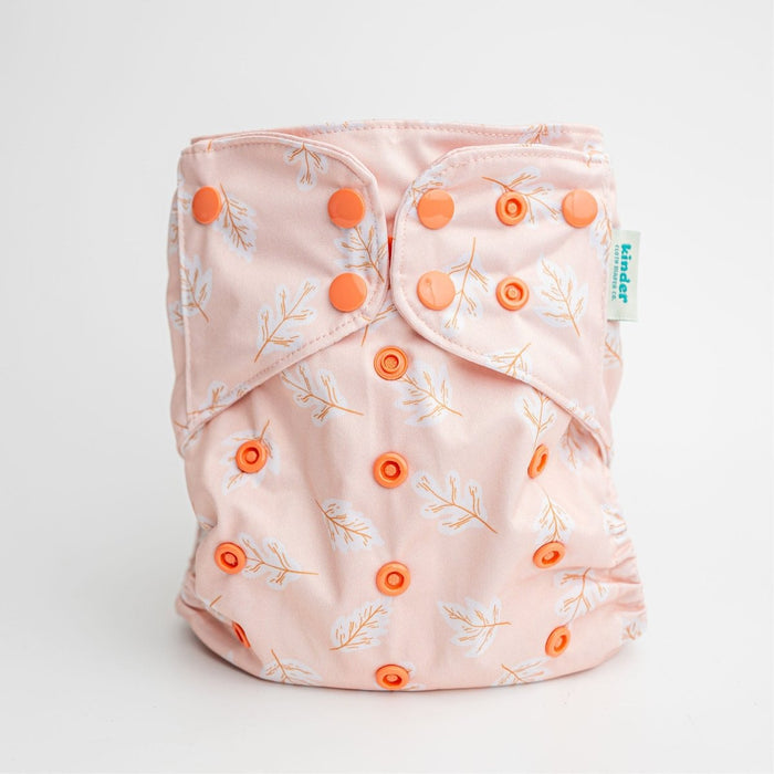 Nature: Essentials Pocket Cloth Diaper with Athletic Wicking Jersey, Grows with your Baby