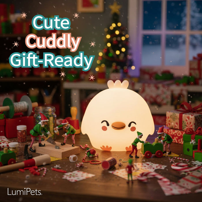 LumiPets® Clara the Chicken- Children's Touch Night Light - Nature Baby Outfitter