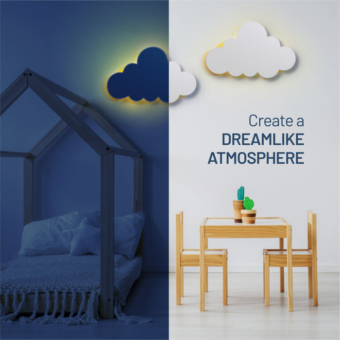 LumiDreams Wall Light - Kid's Decor Nightlight Cloud - Nature Baby Outfitter