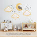 LumiDreams Wall Light - Kid's Decor Nightlight Elephant on Moon - Nature Baby Outfitter